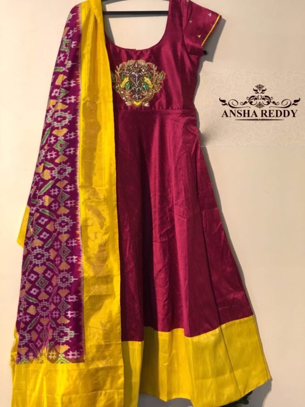 long frock with rate