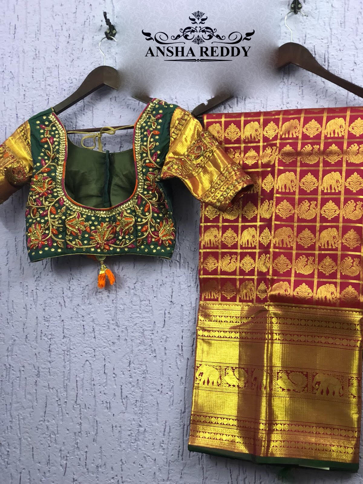 Kanchipuram Pattu Handloom Silk Saree Pure Zari – Kalavasthra